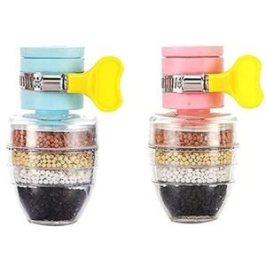 Activated Carbon Faucet Water Filters Pack of 2