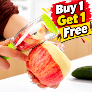 Smart Vegetable Peeler – Mess-Free with Container | Buy 1Get 1 Free